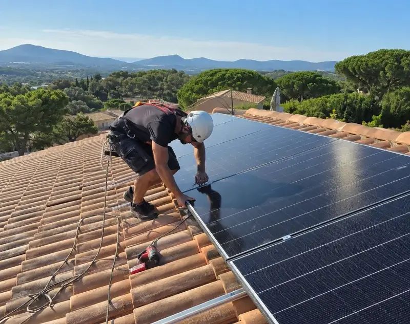 Installateur panneaux solaires Oeyreluy — pose photovoltaïque sur toiture